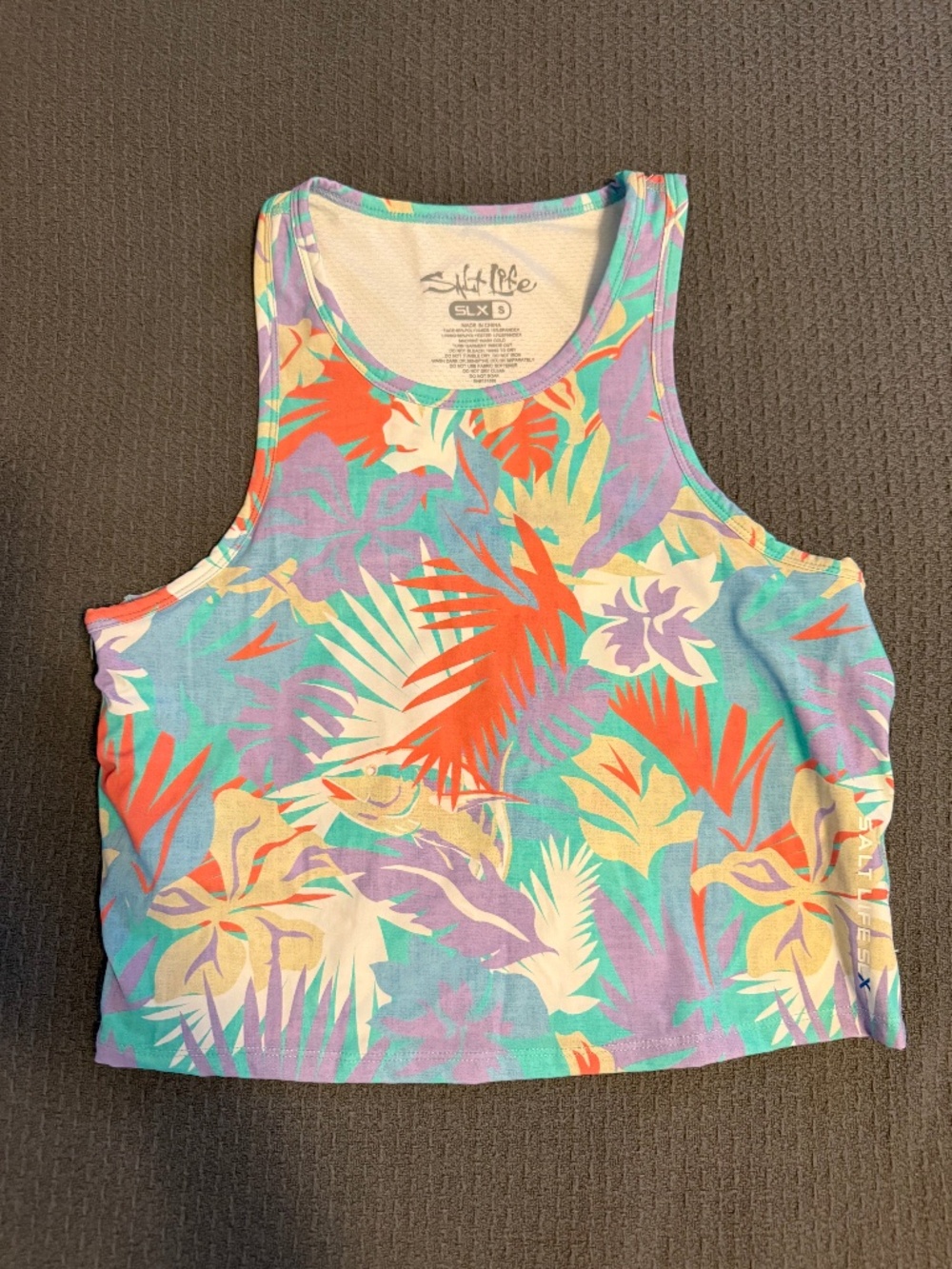 Salt Life Bathing Suit Top with built in bra